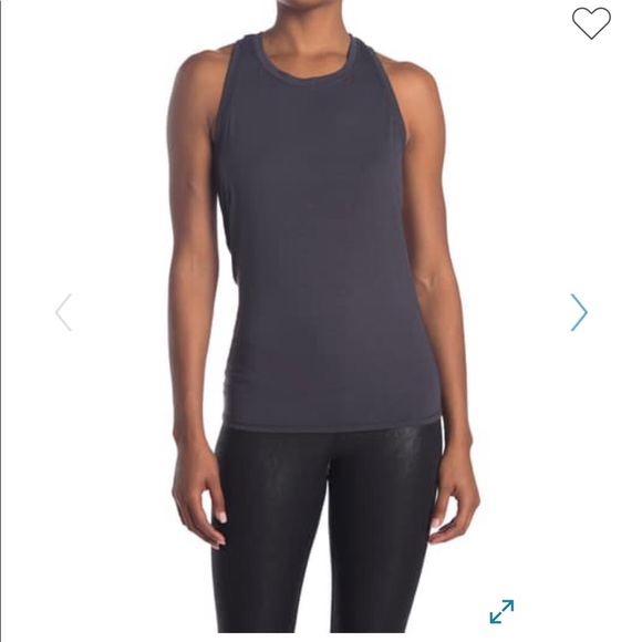 90 DEGREE BY REFLEX NWT RACER TIE BACK TANK TOP M - Picture 2 of 4